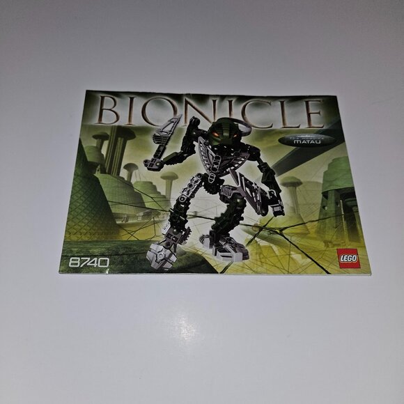 INSTRUCTIONS ONLY Lego Bionicle 8740 Booklet Manual Replacement INSTRUCTION ONLY - Picture 1 of 5